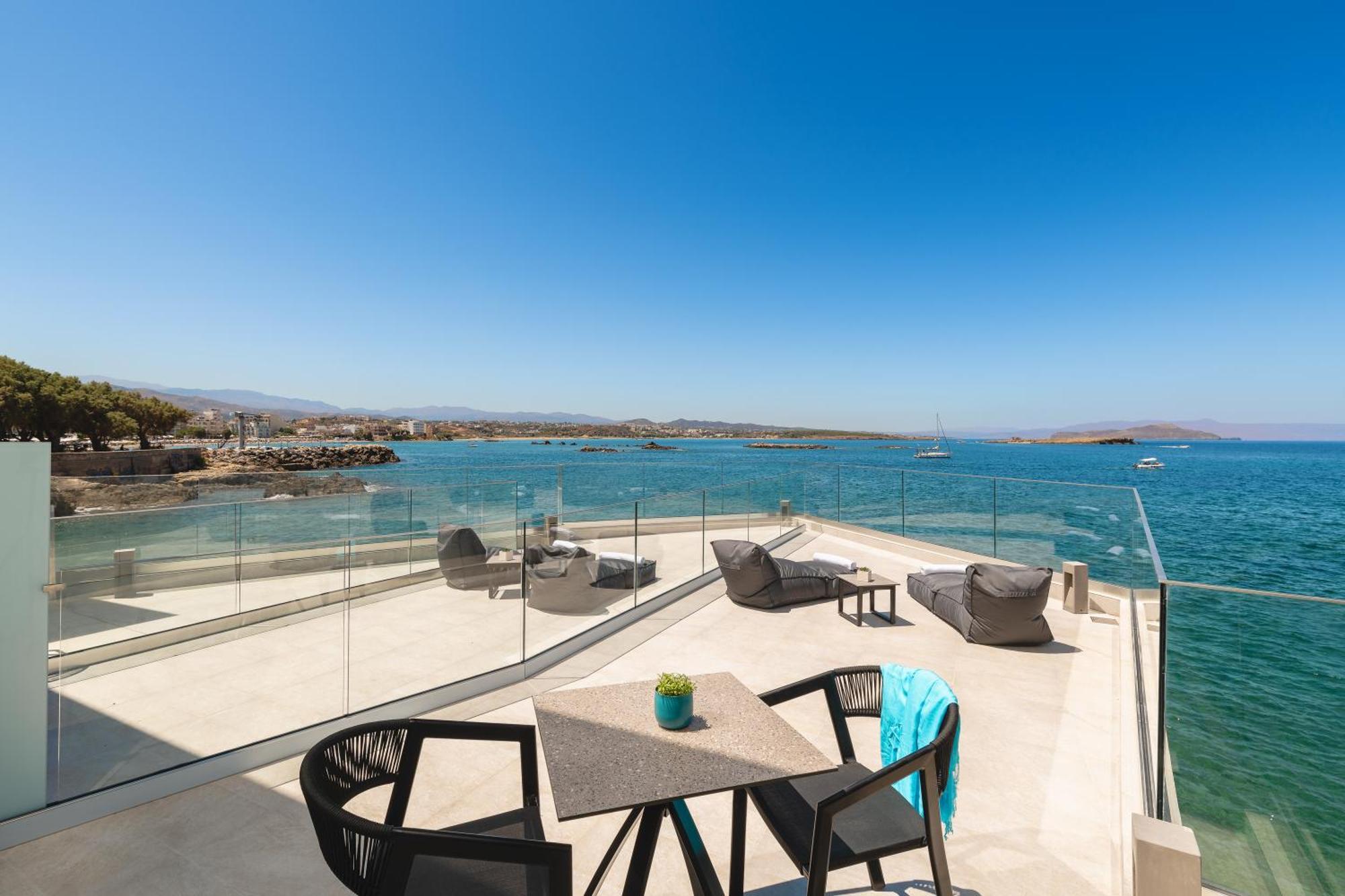 Elia Sea Suites Ханья Экстерьер фото