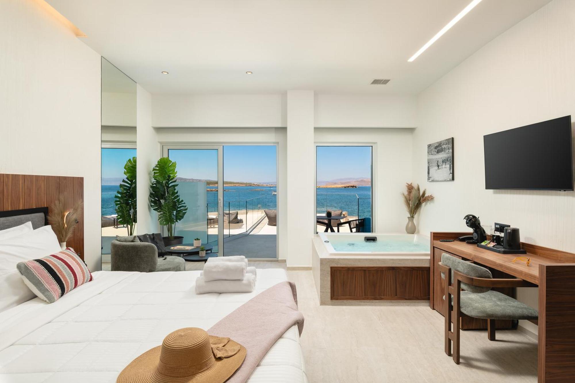 Elia Sea Suites Ханья Экстерьер фото