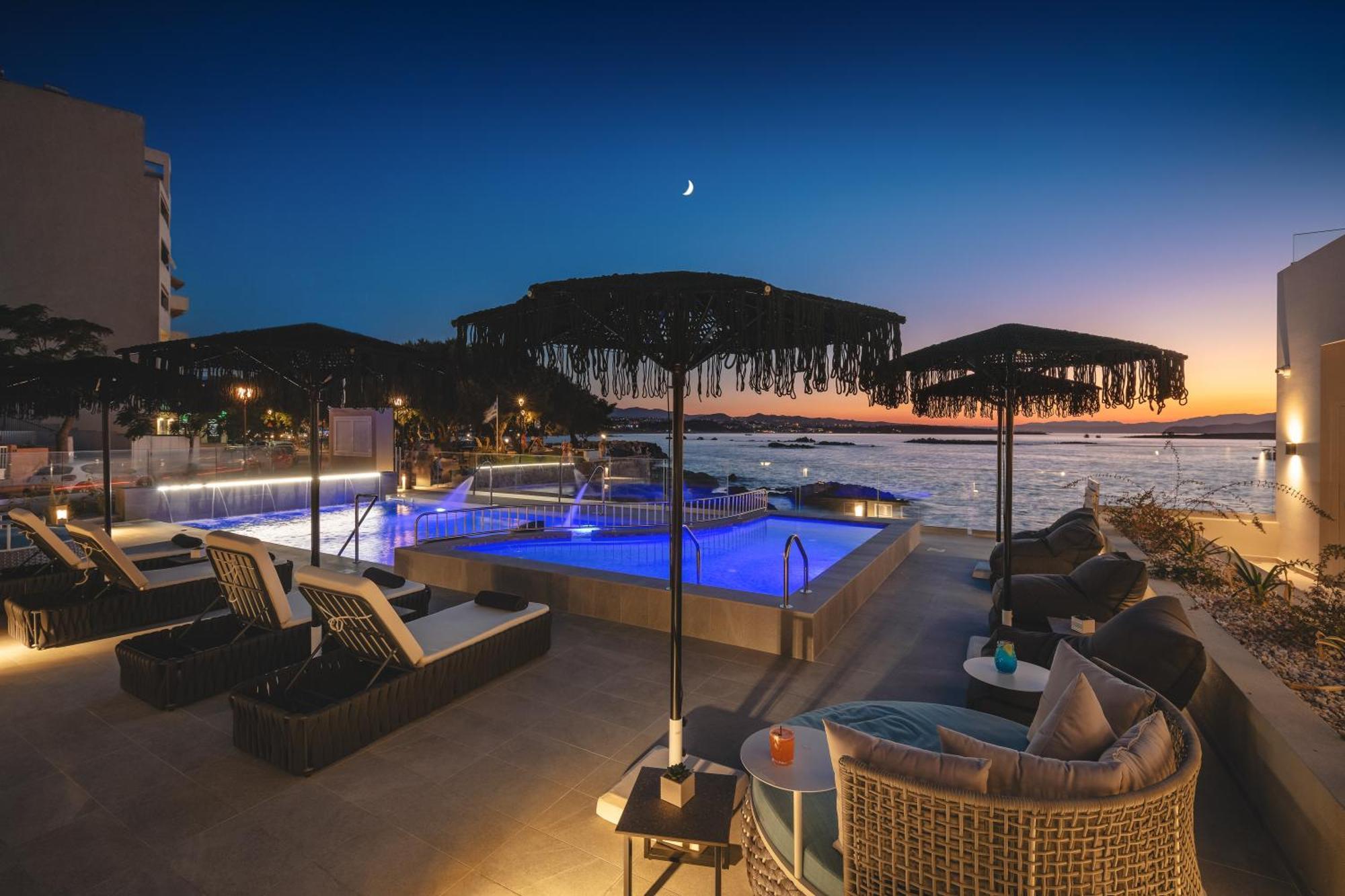 Elia Sea Suites Ханья Экстерьер фото