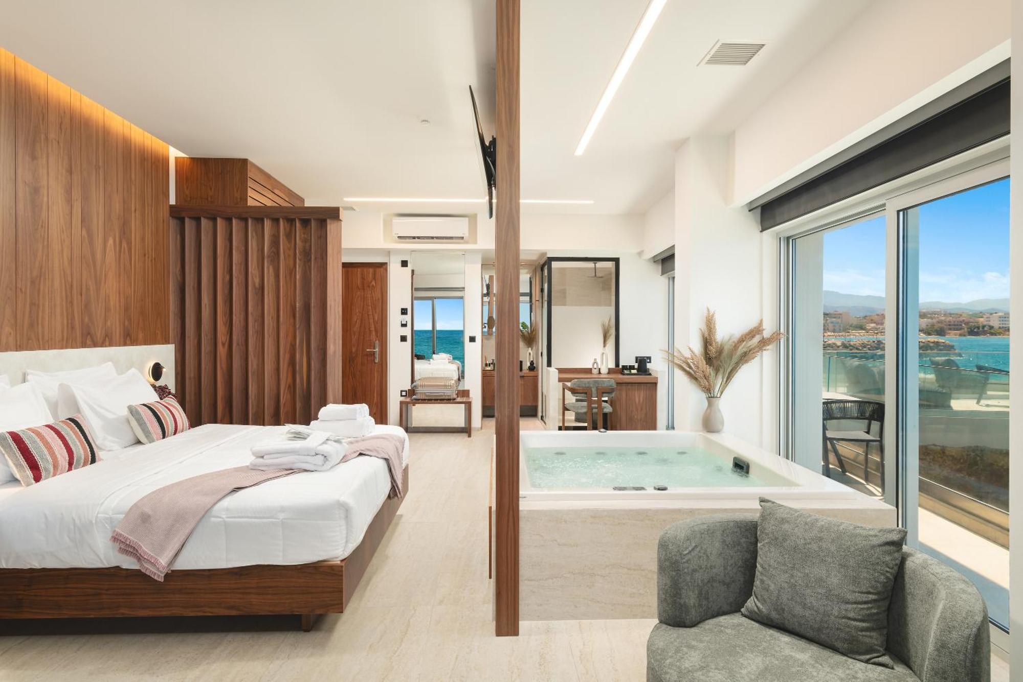 Elia Sea Suites Ханья Экстерьер фото